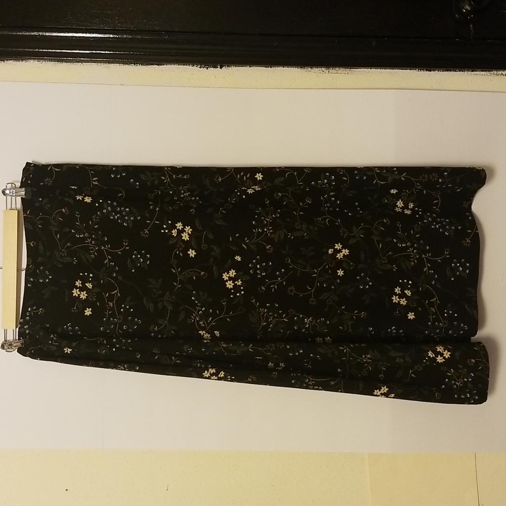 Long floral skirt